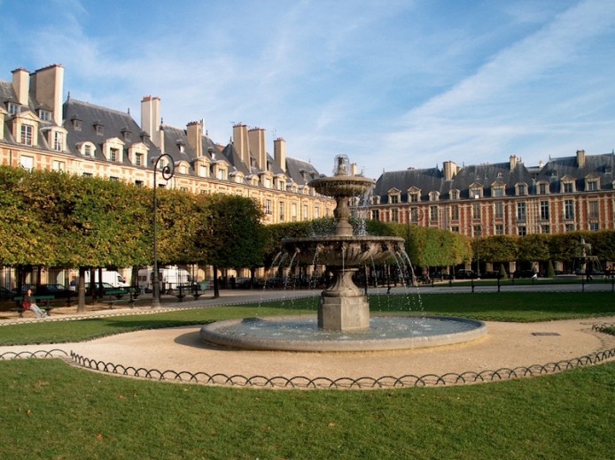 Le Marais and Place des Vosges